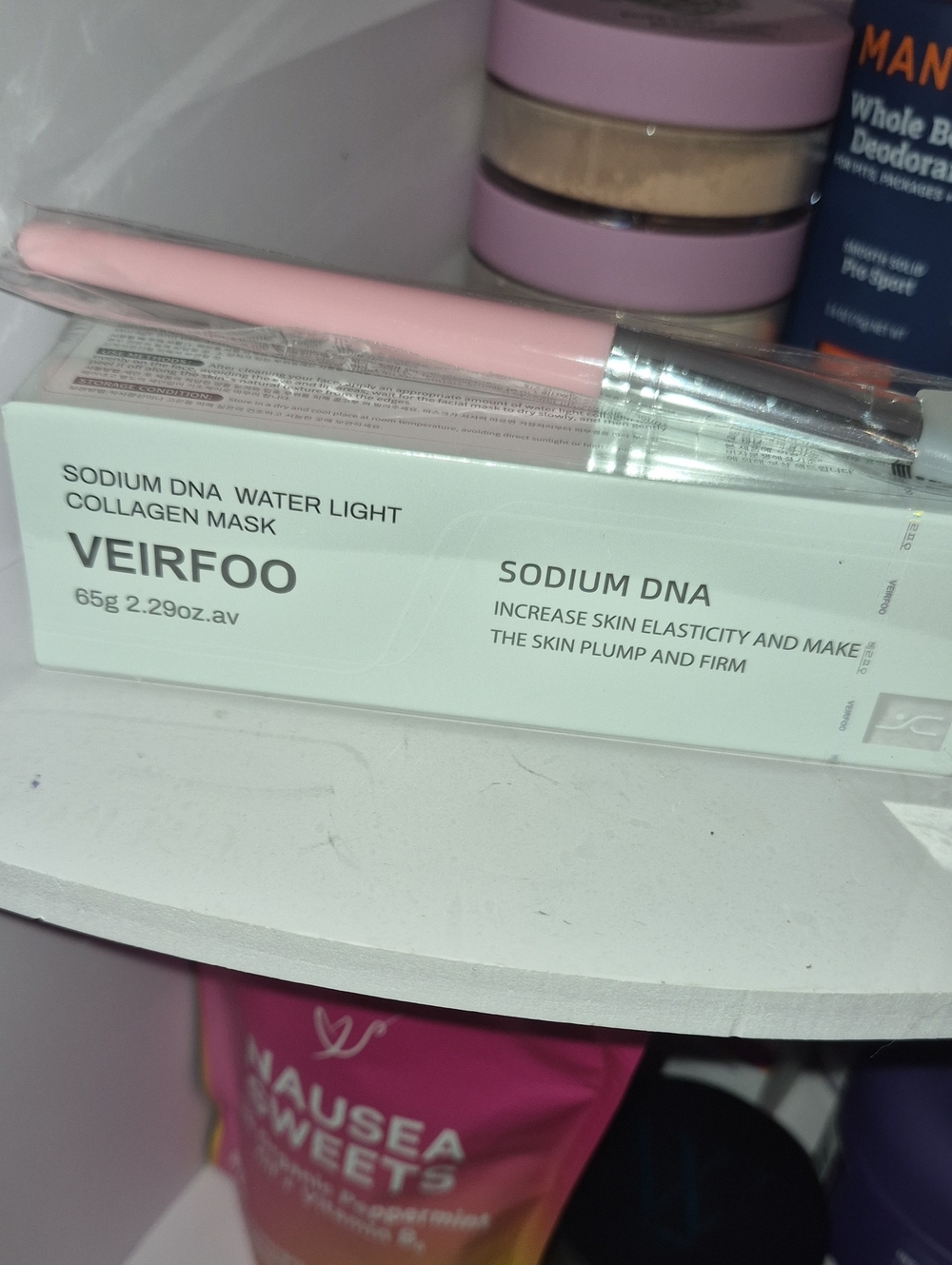 Sodium DNA Collagen Mask - Pink Applicator